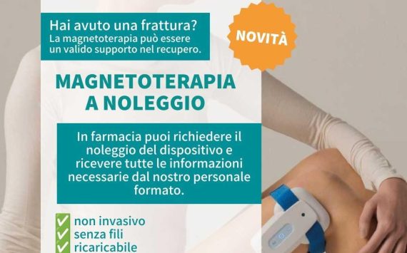 Novità Magnetoterapia a noleggio