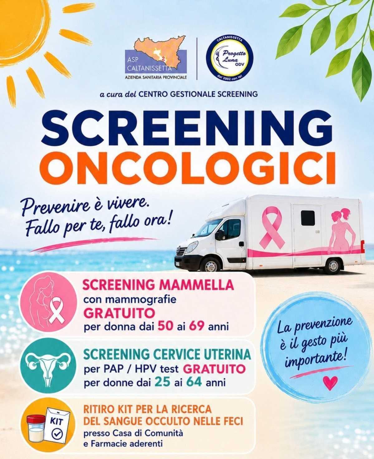  ️ Screening oncologici 